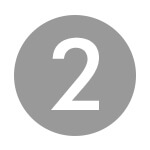Graphic of a number 2 in a circle, representing a 2-year guiarantee
